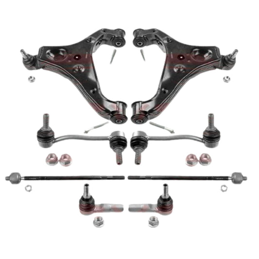 FOR CRAFTER SPRINTER FRONT SUSPENSION WISHBONE ARMS TRACK TIE ROD ENDS LINKS KIT
