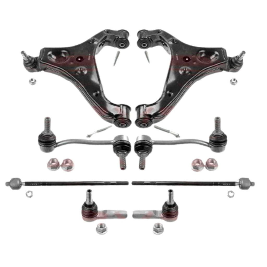 FOR CRAFTER SPRINTER FRONT SUSPENSION WISHBONE ARMS TRACK TIE ROD ENDS LINKS KIT
