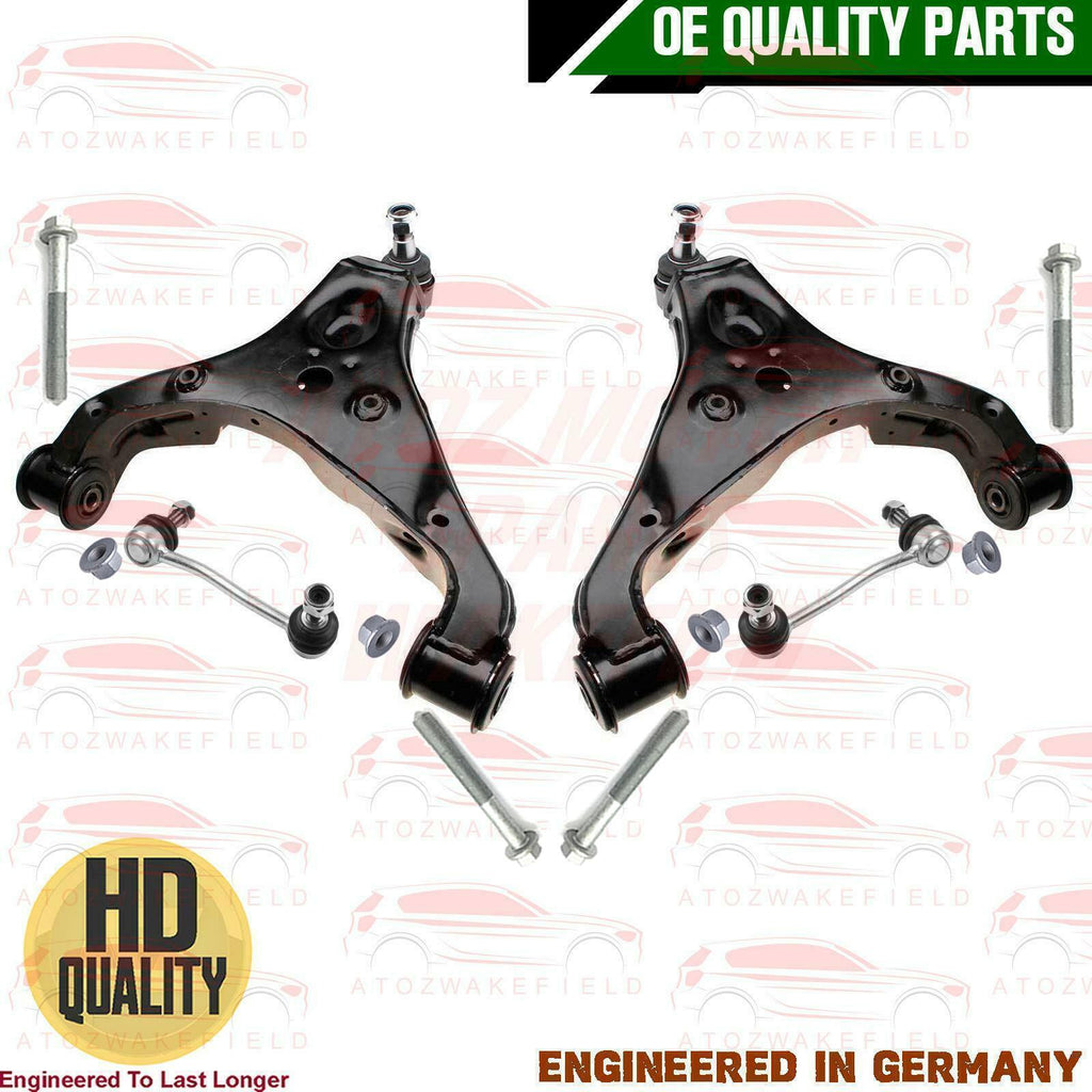 FOR CRAFTER SPRINTER FRONT SUSPENSION WISHBONE CONTROL ARMS STABILISER LINKS KIT