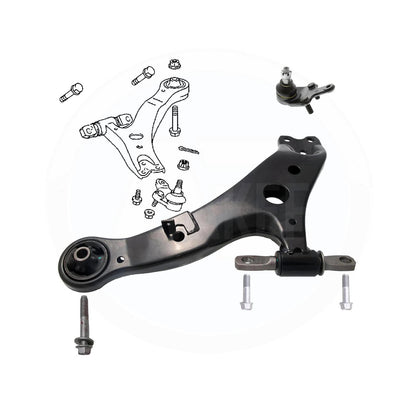 FOR TOYOTA HARRIER FRONT LOWER SUSPENSION WISHBONES TRACK CONTROL ARMS KIT PAIR