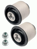 REAR AXLE BUSHES FOR A3 TT IBIZA LEON CORDOBA FABIA OCTAVIA GOLF BORA POLO PAIR