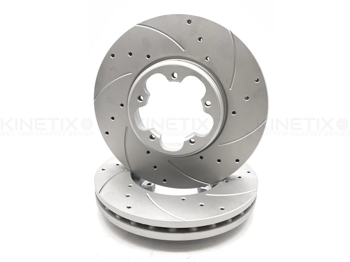 FOR FORD TRANSIT CUSTOM 2.2 TDCI 12-16 DRILLED GROOVED FRONT BRAKE DISCS PAIR