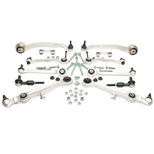 FOR AUDI RS4 B7 FRONT UPPER LOWER SUSPENSION WISHBONE CONTROL ARM KIT LEMFORDER