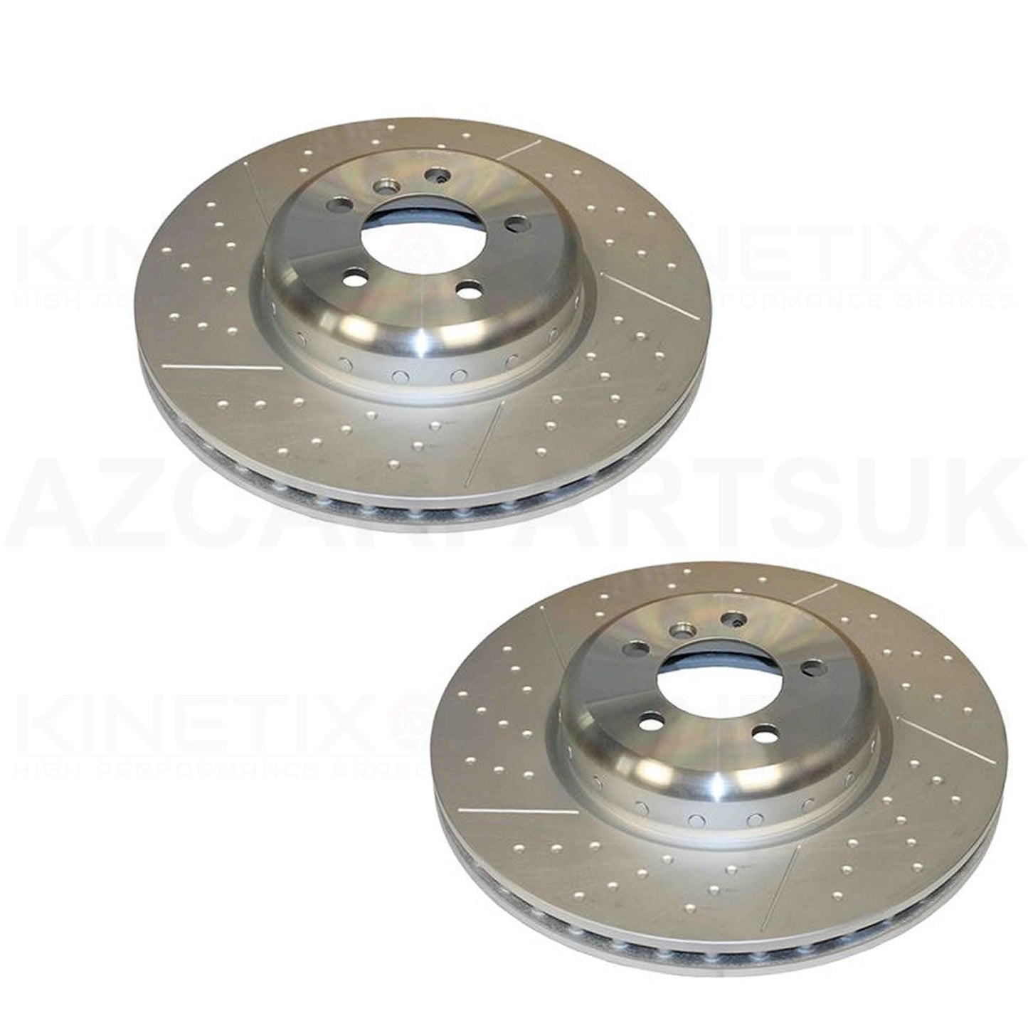 FOR BMW 330d 335d 430d 435d Fxx M SPORT PERFORMANCE FRONT BRAKE DISCS PAIR 370mm