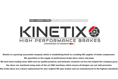 FOR MERCEDES C63 C63S E63 AMG FRONT DRILLED GROOVED BRAKE DISCS PAIR 360mm