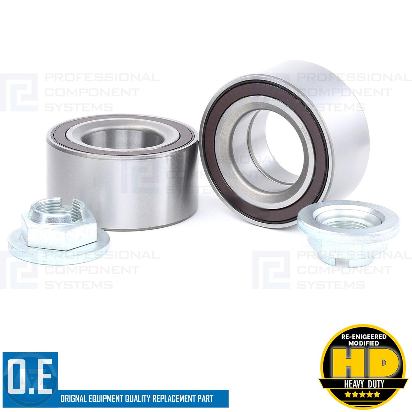 FOR FORD MONDEO MK3 FRONT AXLE STEERING KNUCKLES HUBS WITH WHEEL BEARINGS FITTED
