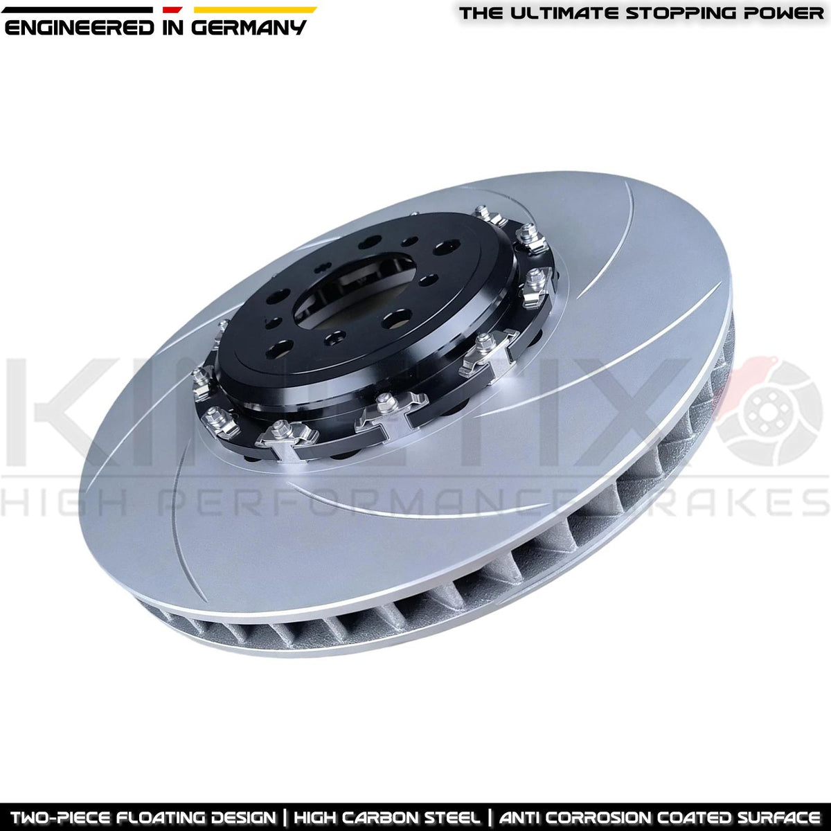 FOR BMW M2 CS F87 TWO PIECE FLOATING FRONT BRAKE DISCS TEXTAR PADS 400mm *2NH*