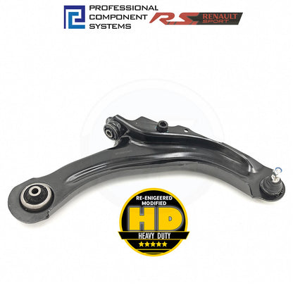 FOR RENAULT MEGANE SPORT 2.0 DCI 175 FRONT SUSPENSION WISHBONE CONTROL ARMS PAIR