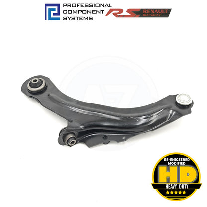 FOR RENAULT MEGANE SPORT 2.0 DCI 175 FRONT SUSPENSION WISHBONE CONTROL ARMS PAIR