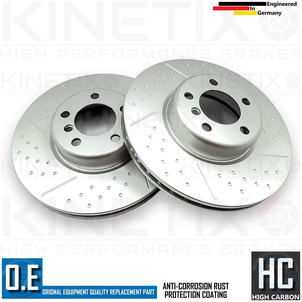 FOR BMW F33 420i M SPORT FRONT REAR BRAKE DISCS TEXTAR PADS SENSORS 340mm 345mm