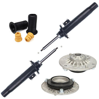 FOR BMW F30 F31 F32 F34 FRONT SHOCK ABSORBERS STRUT TOP MOUNTS DUST BUMP STOPS