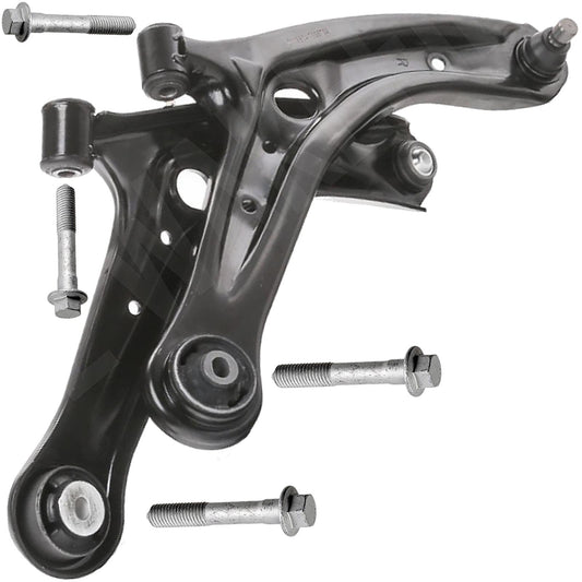 FITS FORD FIESTA MK7 ST180 FRONT LOWER LEFT RIGHT SUSPENSION WISHBONE ARMS PAIR