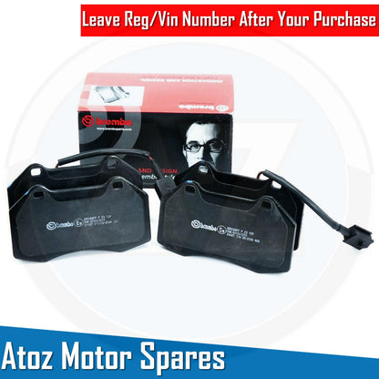 FOR ABARTH 500 595 695 COMPETIZIONE FRONT REAR BREMBO BRAKE DISCS PADS OEM