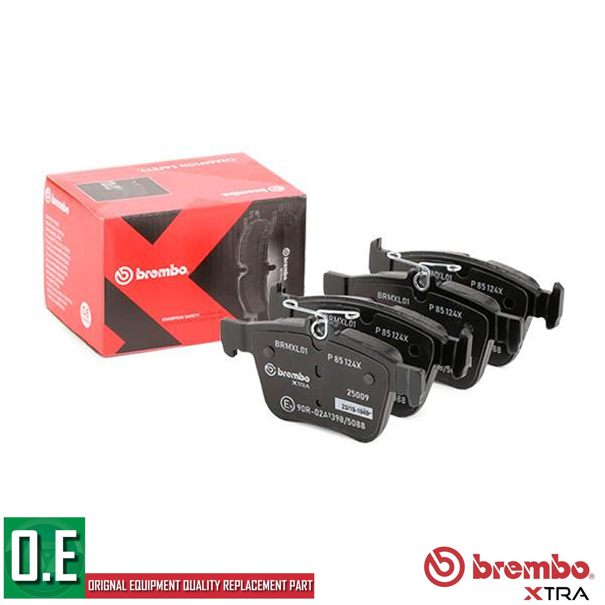 FOR VW PASSAT 2.0 BiTDi SCR R-LINE B8 DRILLED REAR BRAKE DISCS BREMBO XTRA PADS