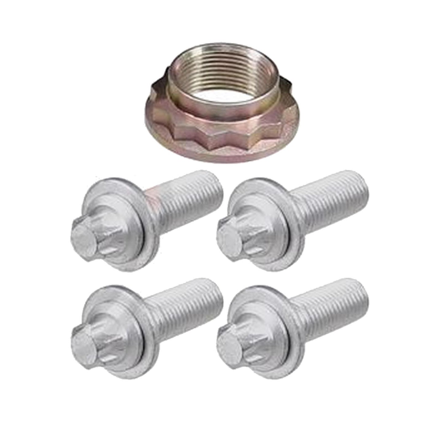 FITS BMW X5 E53 (2000-2006) REAR AXLE WHEEL BEARING HUB KIT 33416762314