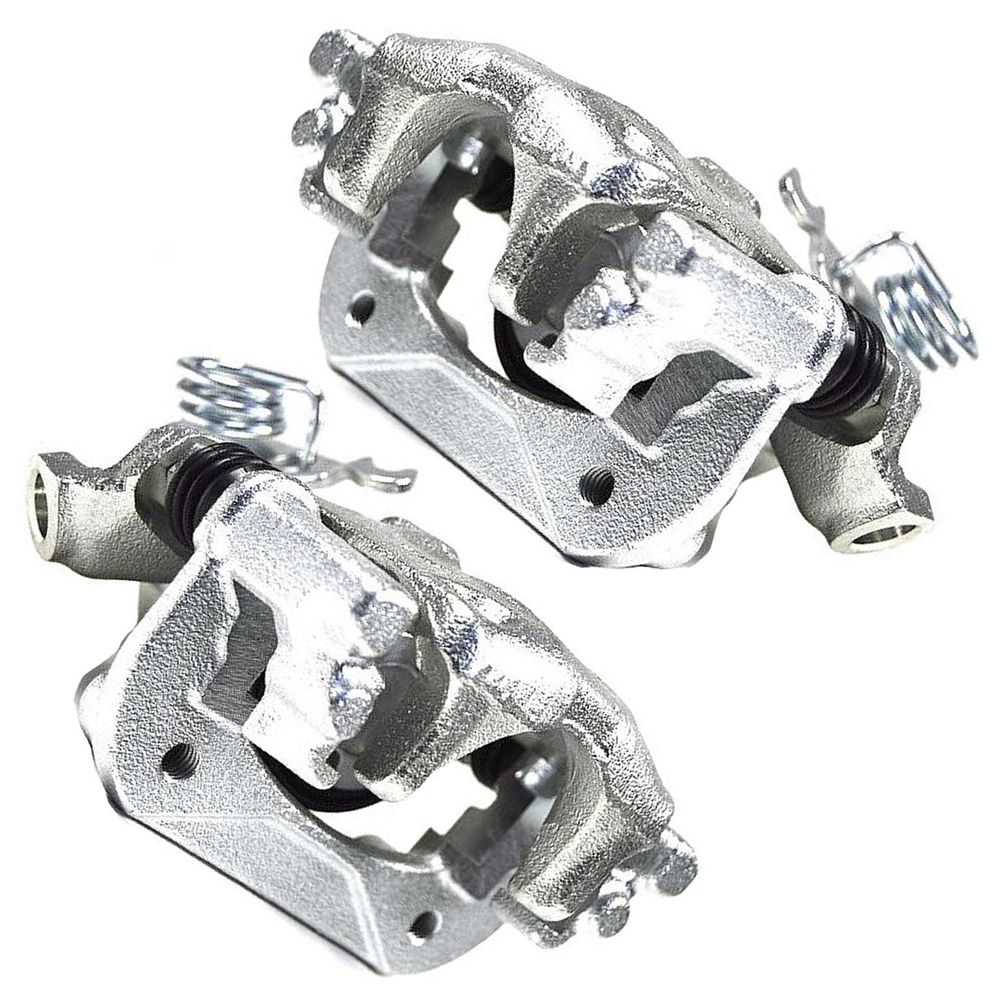 FOR GRANADA SCORPIO SIERRA 2 X REAR BRAKE CALIPERS CARRIERS SLIDERS SOLID DISC