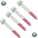 FOR NX200 NX300 RAV 4 MK3 MK4 REAR LOWER SUSPENSION WISHBONE ARM NUTS BOLTS KIT2