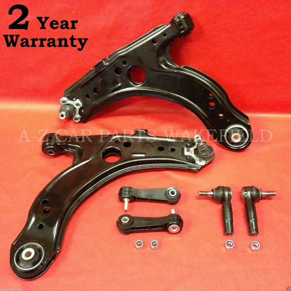 suspension wishbones control arms track tie rod ends stabiliser drop links kit