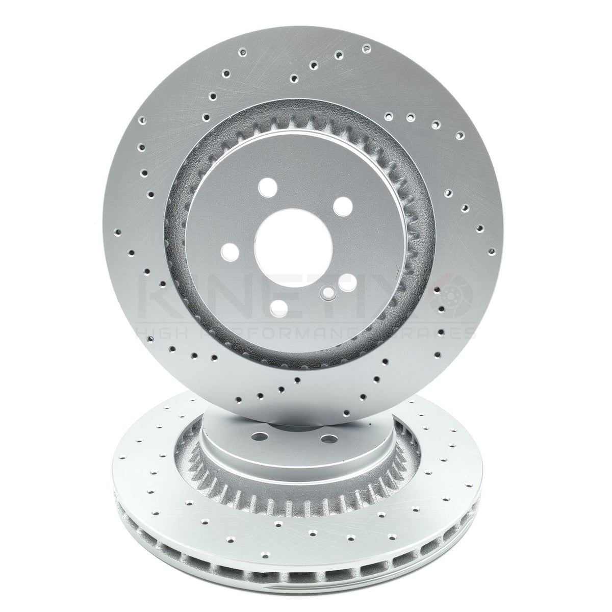 FOR MERCEDES S63 S65 CL63 CL65 AMG FRONT REAR DIMPLED BRAKE DISCS 390mm 365mm