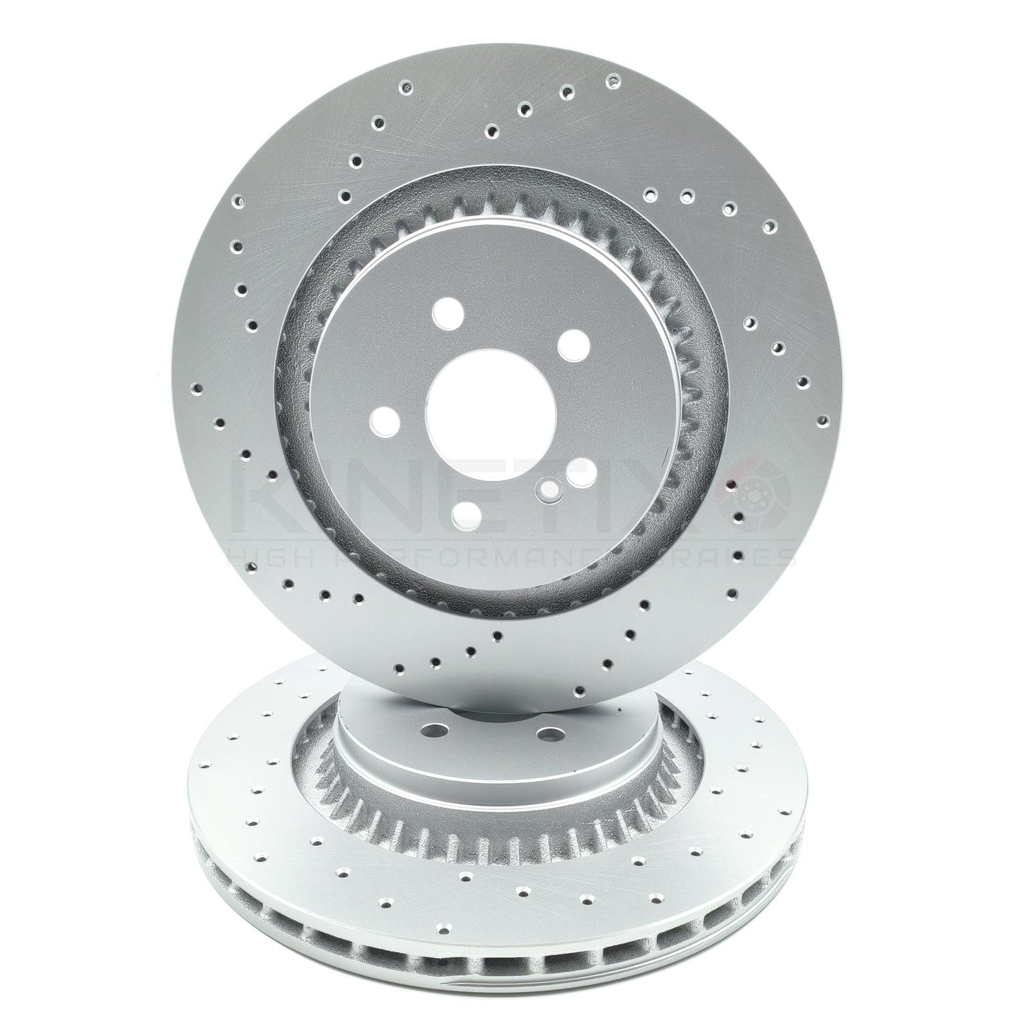 FOR MERCEDES CL65 AMG REAR DIMPLED HIGH CARBON BRAKE DISCS APEC PADS SENSOR 365m