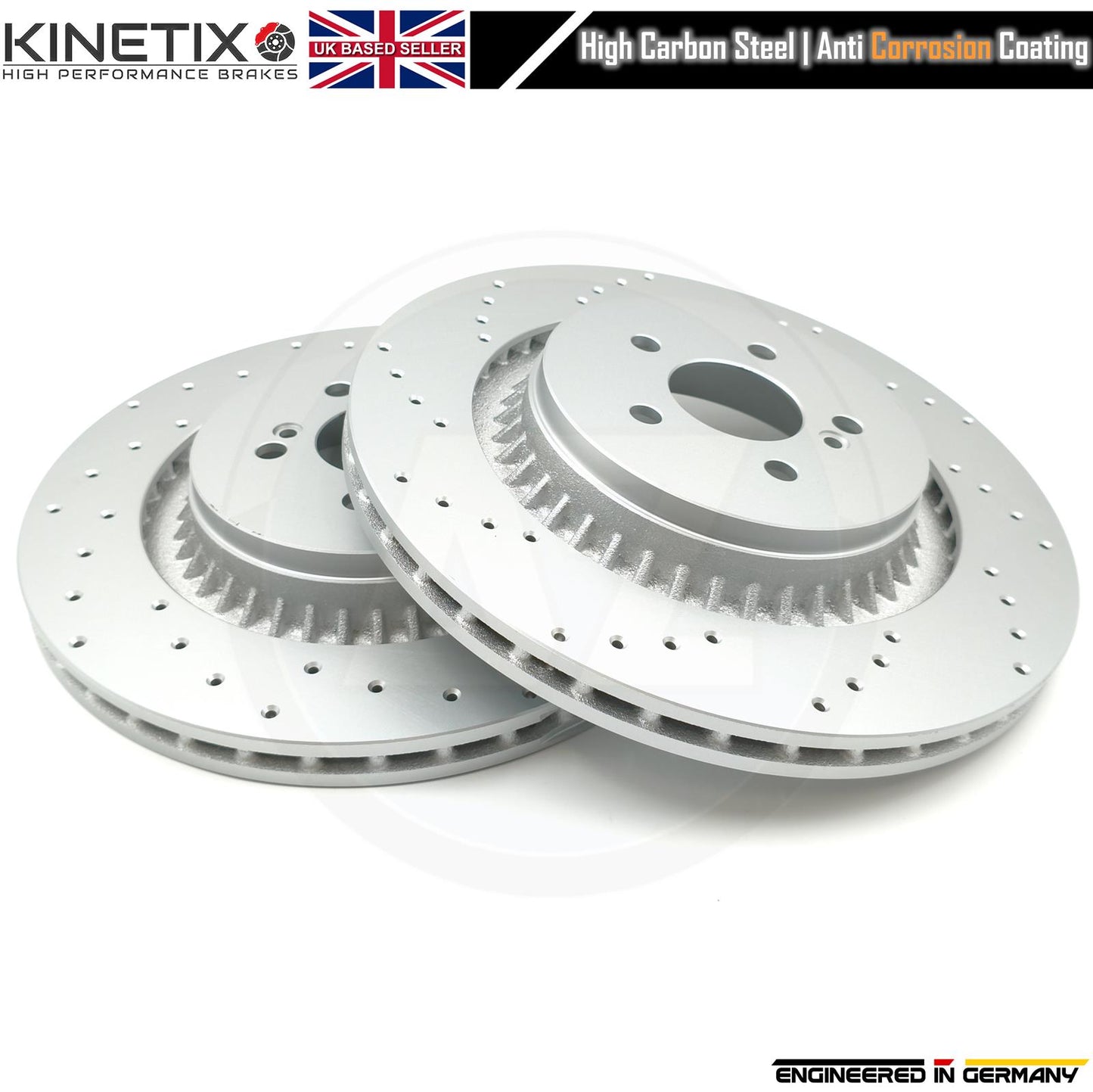 FOR MERCEDES S63 S65 CL63 CL65 AMG FRONT REAR BRAKE DISCS PADS 390mm 365mm