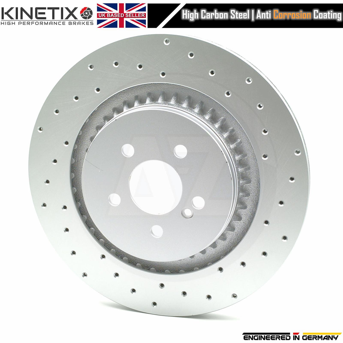FOR MERCEDES S63 S65 CL63 CL65 AMG FRONT REAR DIMPLED BRAKE DISCS 390mm 365mm