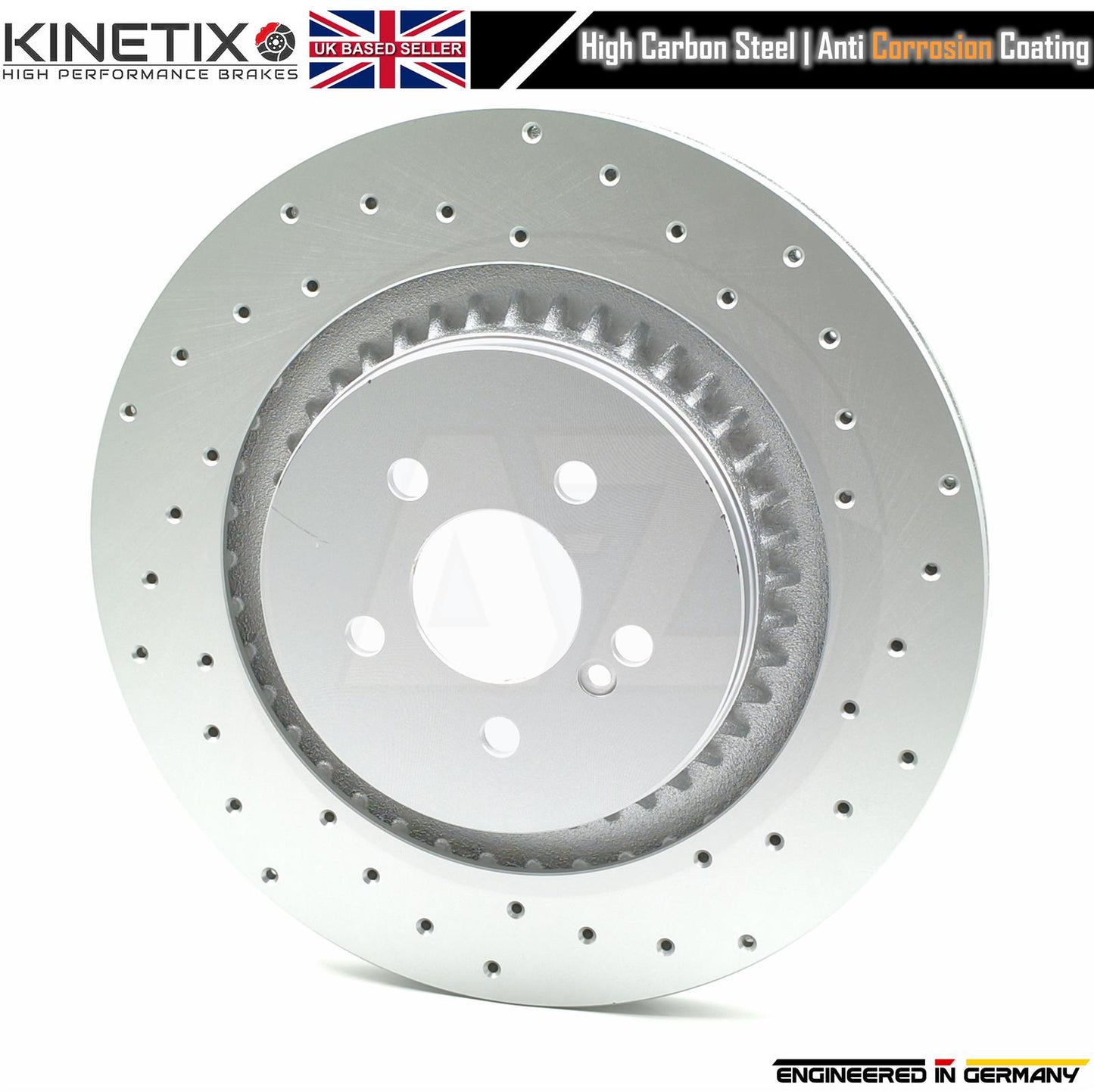 FOR MERCEDES S63 S65 CL63 CL65 AMG FRONT REAR DIMPLED BRAKE DISCS 390mm 365mm