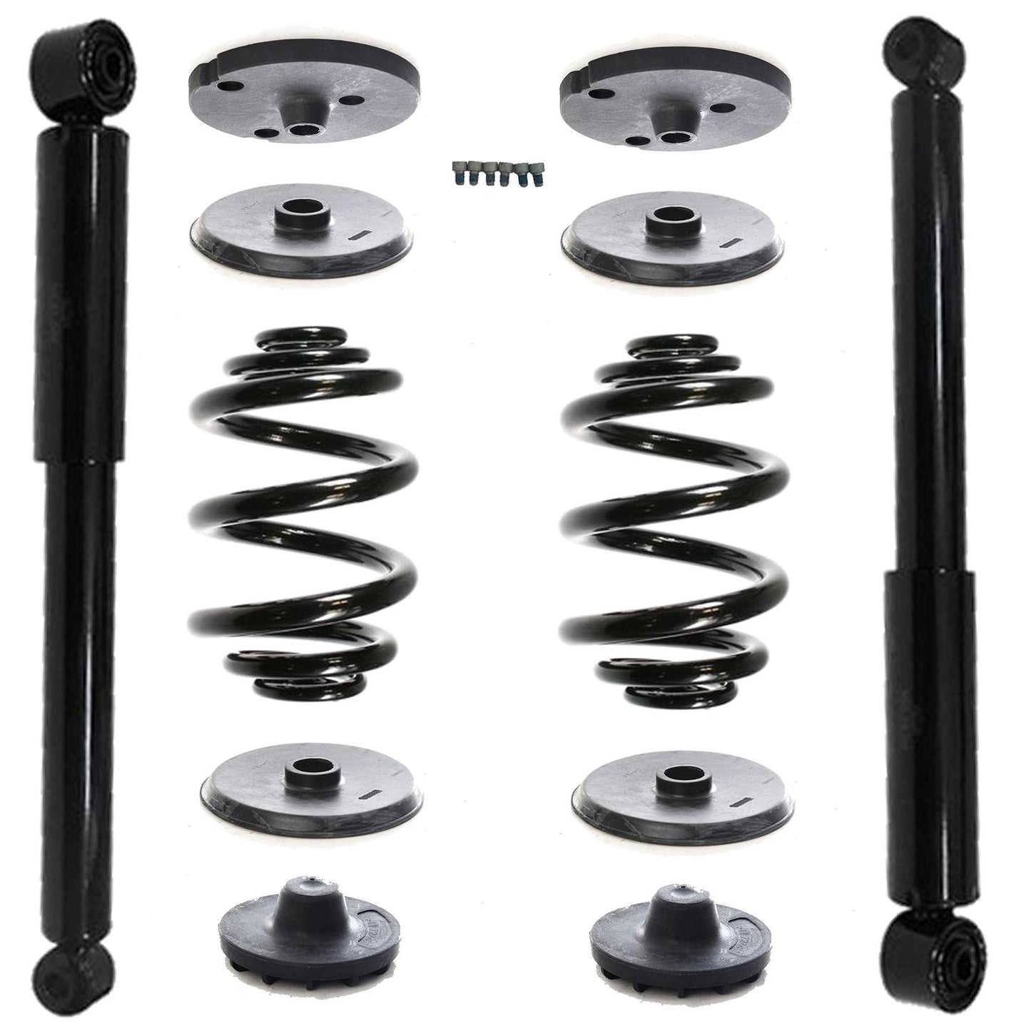 FOR MERCEDES V220 CDI W638 REAR AIR SUSPENSION TO COIL SPRING SHOCKER CONVERSION