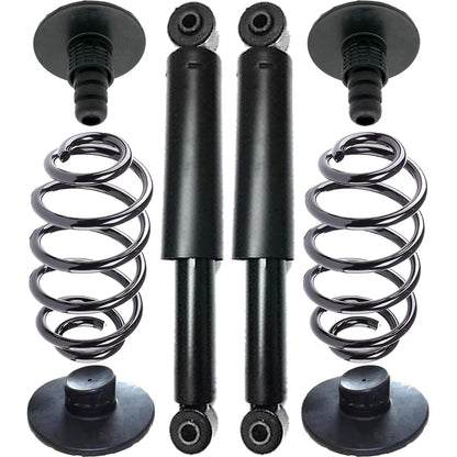 FOR MERCEDES VIANO CDI W639 REAR AIR SUSPENSION CONVERSION COIL SPRINGS SHOCKERS